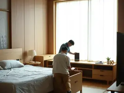 設置の様子